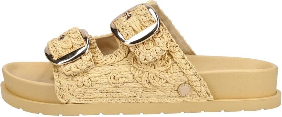 GIOSEPPO Muiltjes beige goud - Foto 6