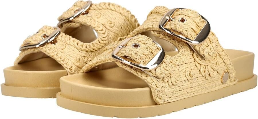 GIOSEPPO Muiltjes beige goud - Foto 5
