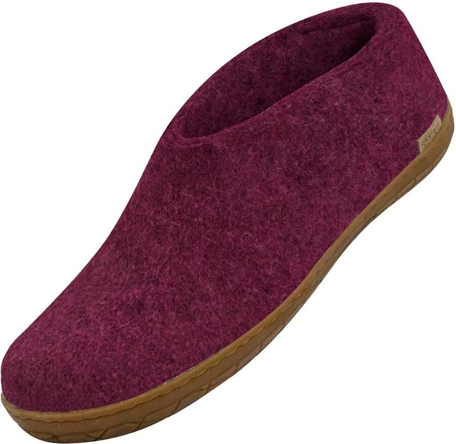 Glerups Dames en Heren slippers Naturkautschuksohle - Foto 2