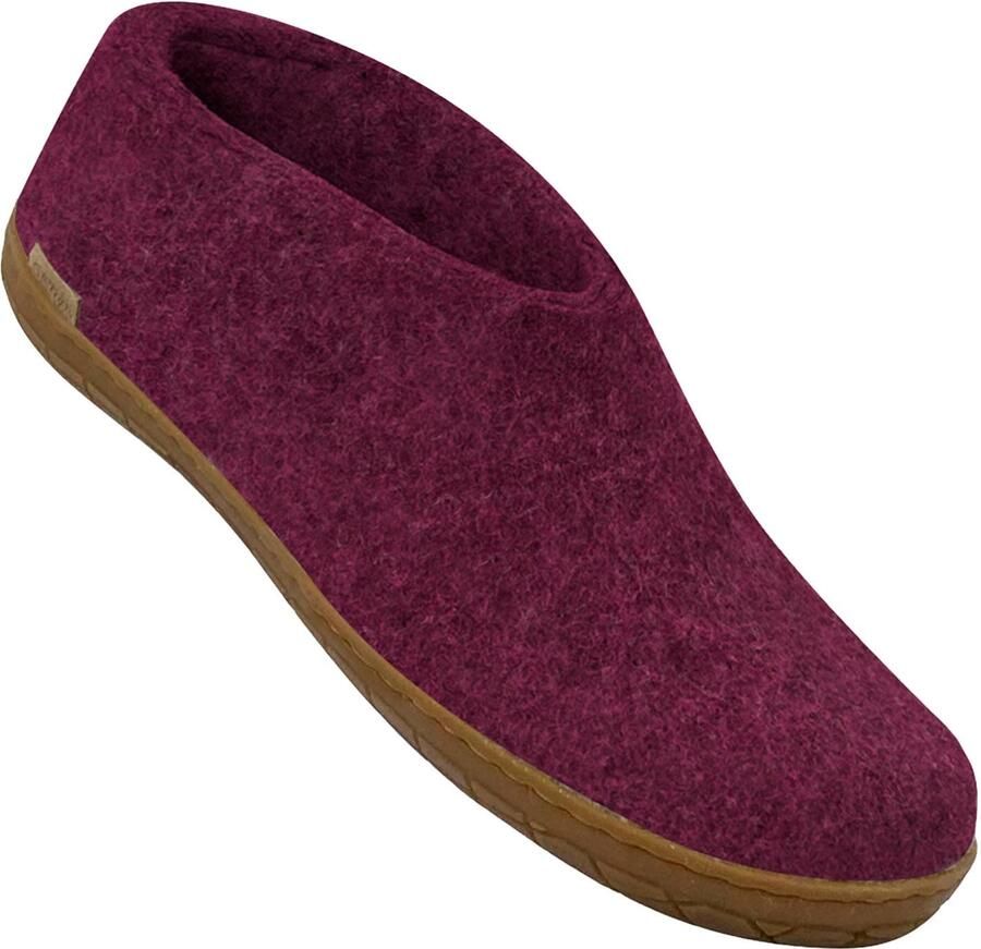 Glerups Dames en Heren slippers Naturkautschuksohle - Foto 4