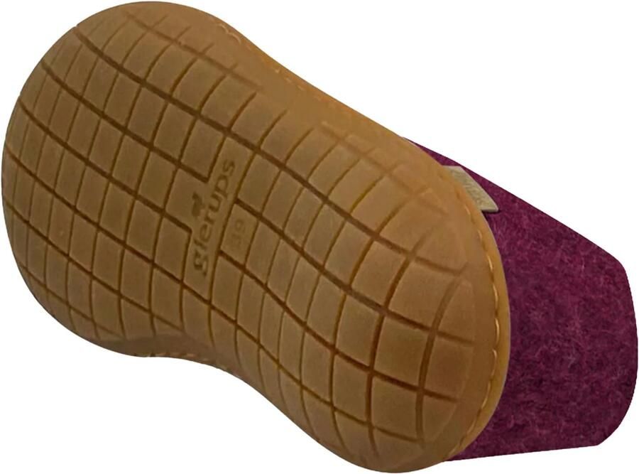 Glerups Dames en Heren slippers Naturkautschuksohle - Foto 3