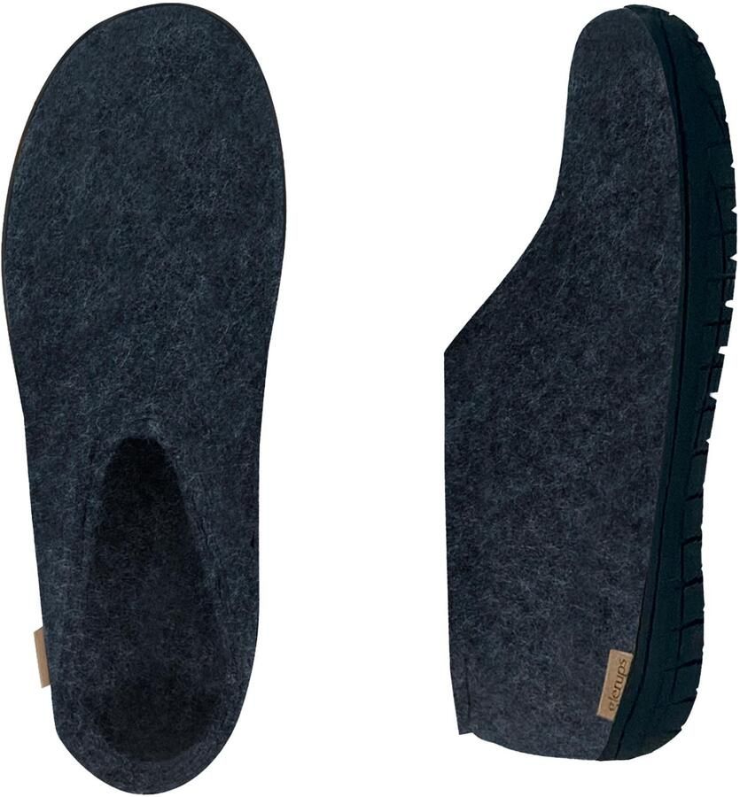 Glerups en slippers Naturkautschuksohle Schwarz - Foto 7