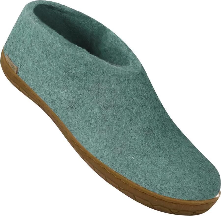 Glerups Dames en Heren slippers Naturkautschuksohle - Foto 2