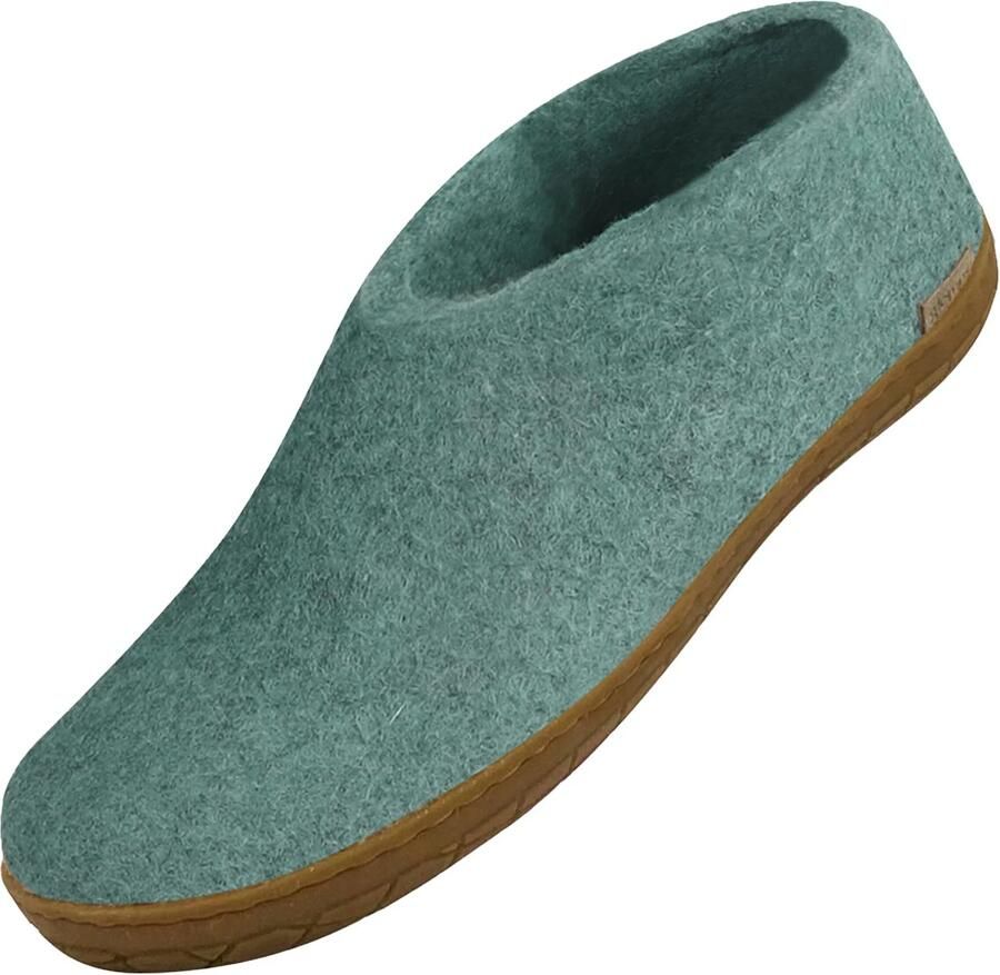 Glerups Dames en Heren slippers Naturkautschuksohle - Foto 3