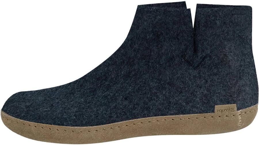 Glerups Gezellige Wollen Pantoffels Blue - Foto 2