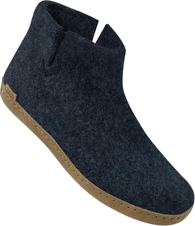 Glerups Gezellige Wollen Pantoffels Blue - Foto 11