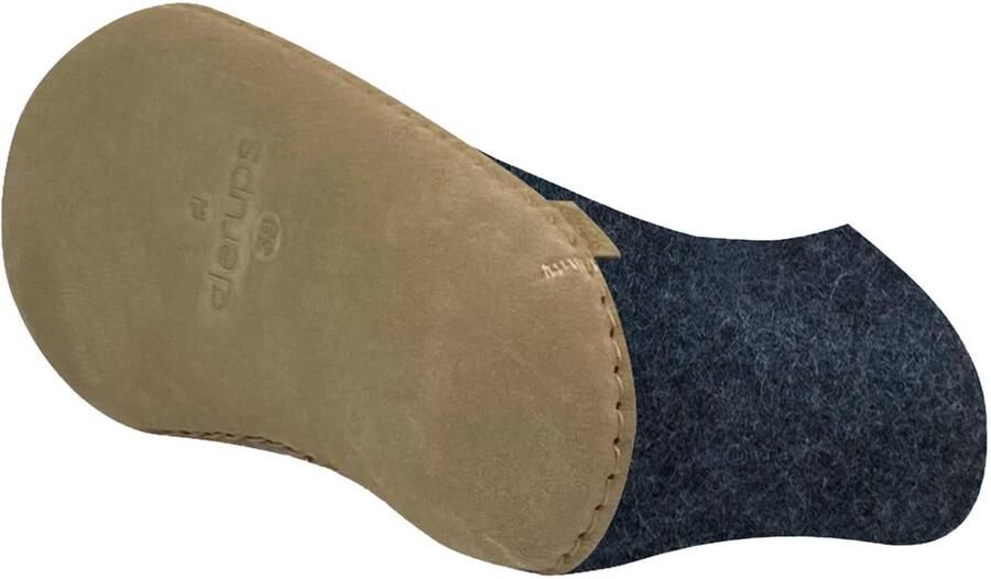Glerups Gezellige Wollen Pantoffels Blue - Foto 7
