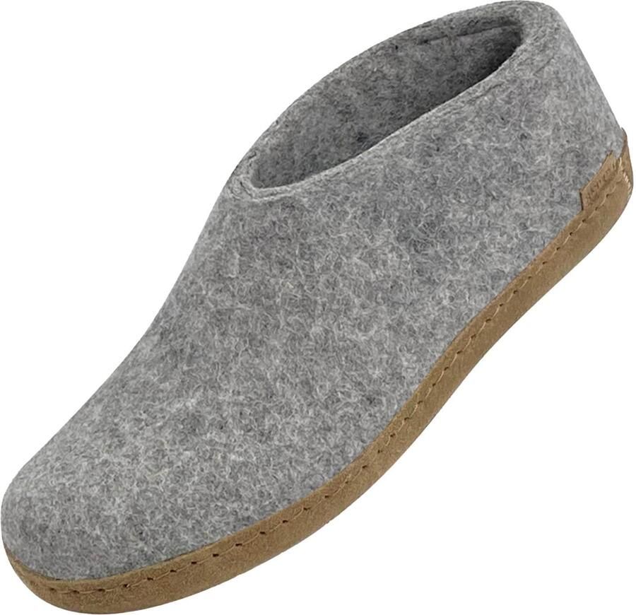 Glerups en slippers Leren zool - Foto 3