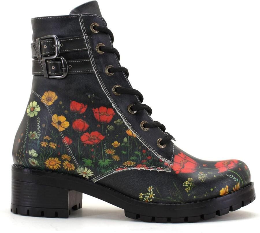 Goby Boots 'WDRY127' gemengde kleuren zwart