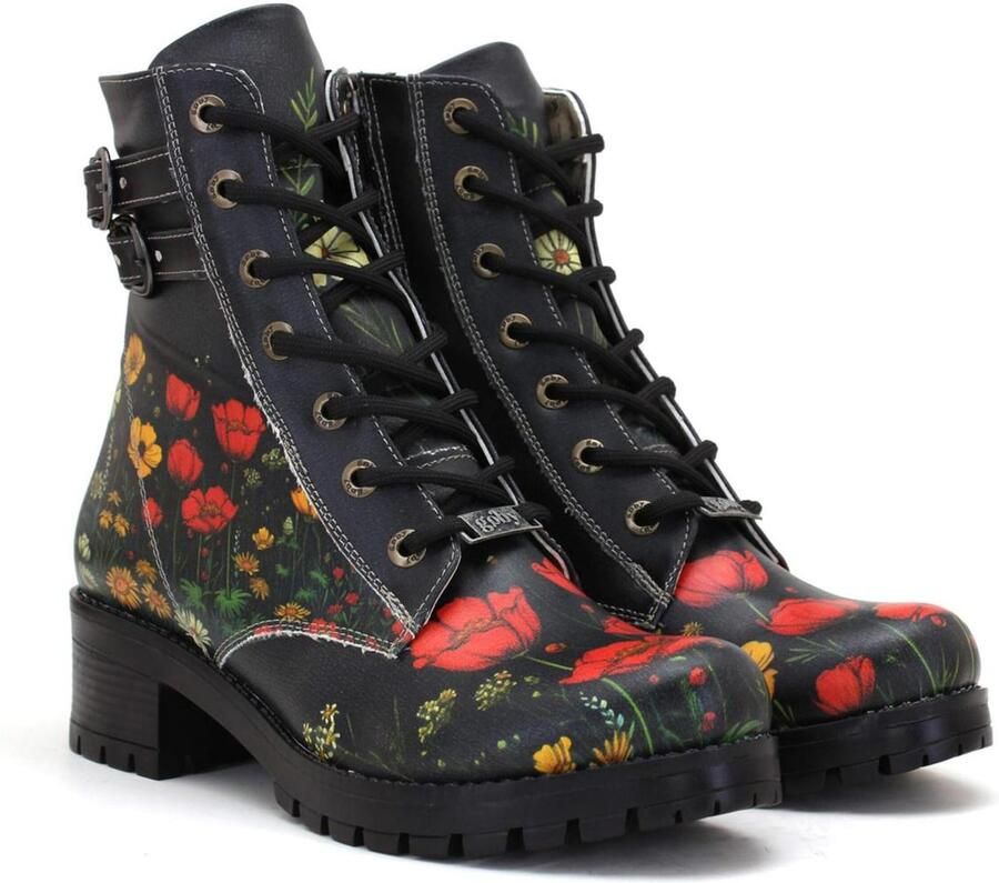 Goby Boots 'WDRY127' gemengde kleuren zwart - Foto 3