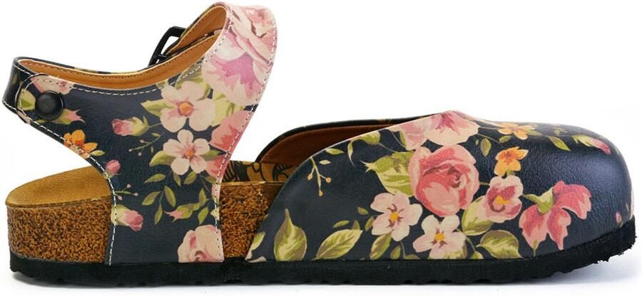 GOBY Rosé Romance Clogs Handmade en Vegan Elegant en Comfortabel