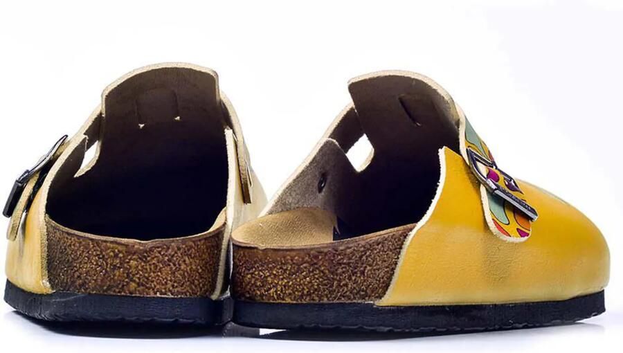 GOBY Clogs met Giraffe Handgemaakt Premium Kwaliteit - Foto 4