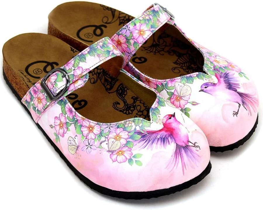 Goby Clogs 'Calceo' pink - Foto 3