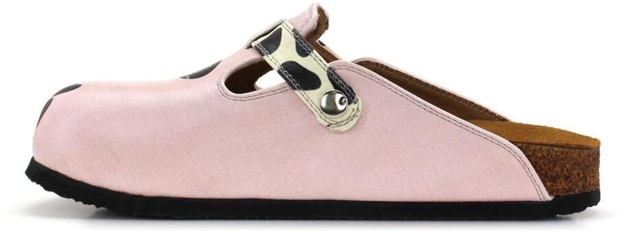 Goby Clogs 'Women Calceo Pink Clogs WCAL5446 with panda design' pink - Foto 4