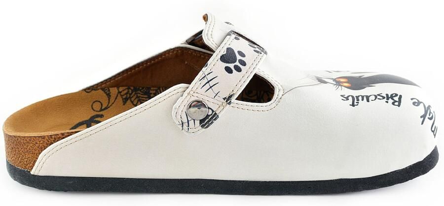 Goby Clogs 'Women shoes -Calceo mules with cats WCAL342' wit