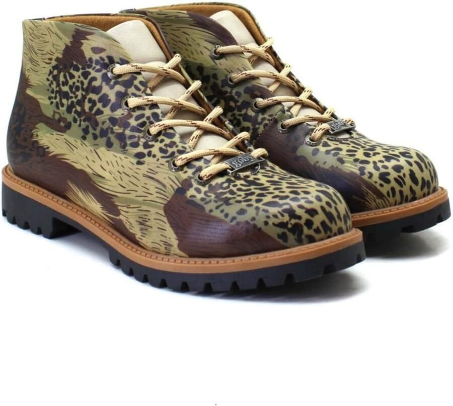 Goby Enkellaarsje 'Women's Green Ankle boots TKS158' bruin