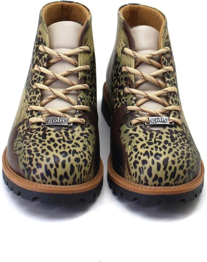 Goby Enkellaarsje 'Women's Green Ankle boots TKS158' bruin - Foto 2