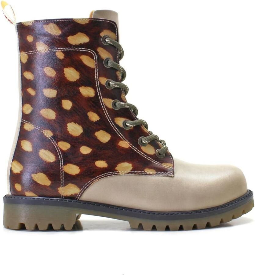 Goby Veterlaarzen 'Ankle Boots MAT187' beige