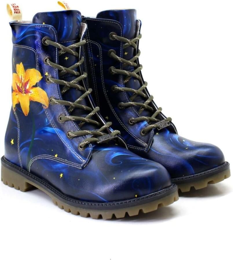 Goby Veterlaarzen 'Ankle boots WMAT195' donkerblauw