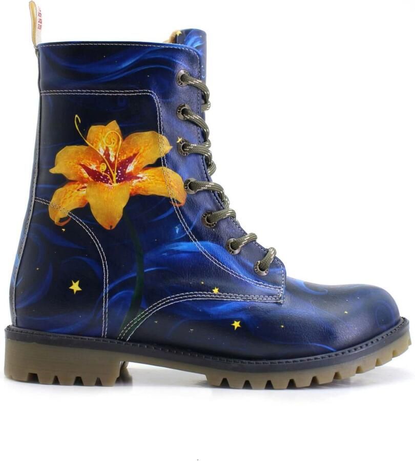 Goby Veterlaarzen 'Ankle boots WMAT195' donkerblauw - Foto 3