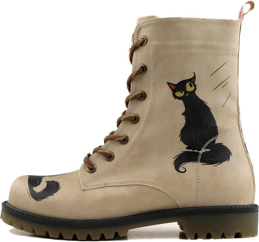 GOBY Black Cat Enkellaarsjes Damesboots Laarzen Hoge kwaliteit Handmade - Foto 4