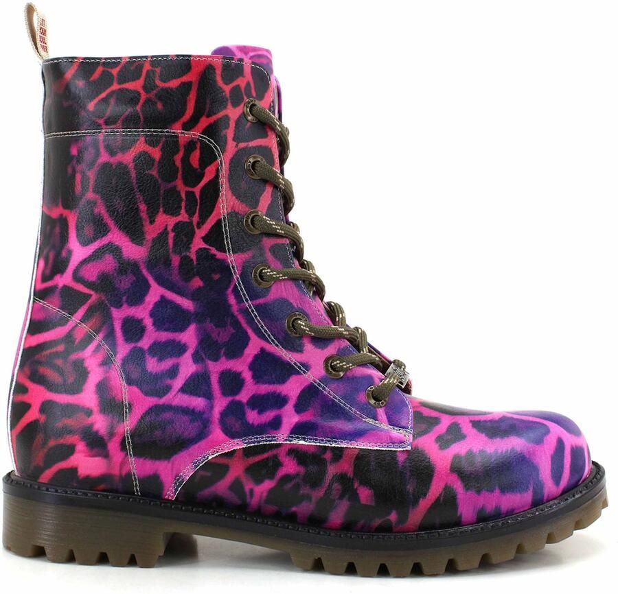GOBY Wild Clash Laarzen Handmade Vegan Leer Dames