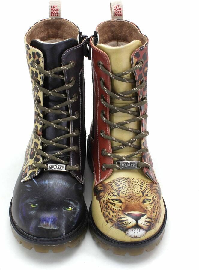 Goby Veterlaarzen 'Women's shoes Ankle boots WMAT149' gemengde kleuren - Foto 4