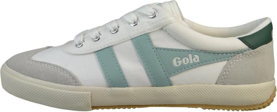 Gola Sneakers laag 'Badminton' grijs jade groen wit - Foto 2