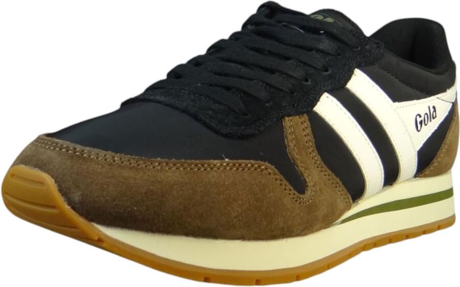 Gola Daytona Chute Sneakers bruin zwart - Foto 3