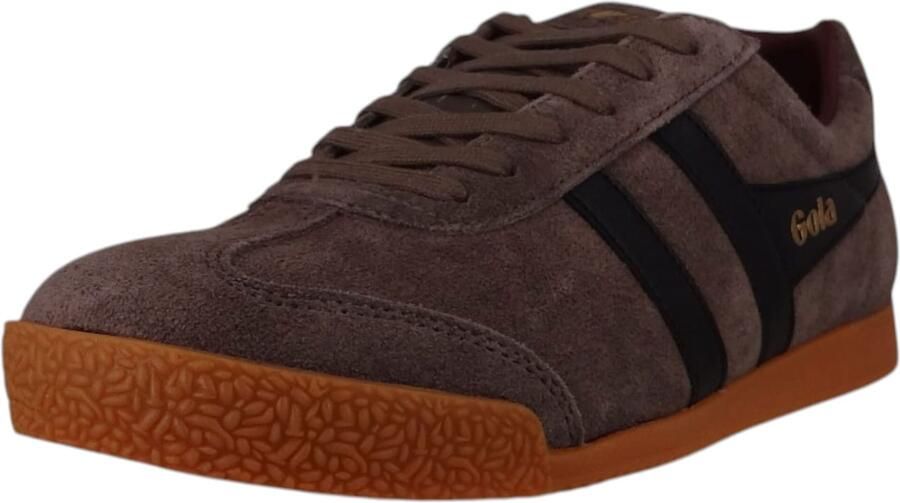 Gola Sneakers laag chocoladebruin zwart - Foto 4