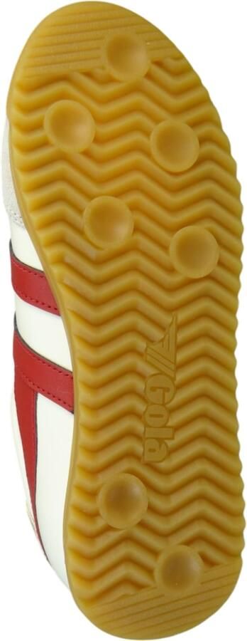 Gola Sneakers laag 'CLB622' ivoor goud grijs rood - Foto 4