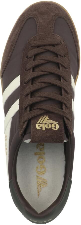 Gola Sneakers laag 'Cyclone' bruin natuurwit - Foto 6