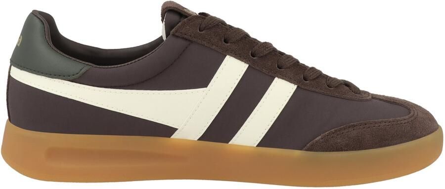 Gola Sneakers laag 'Cyclone' bruin natuurwit - Foto 4