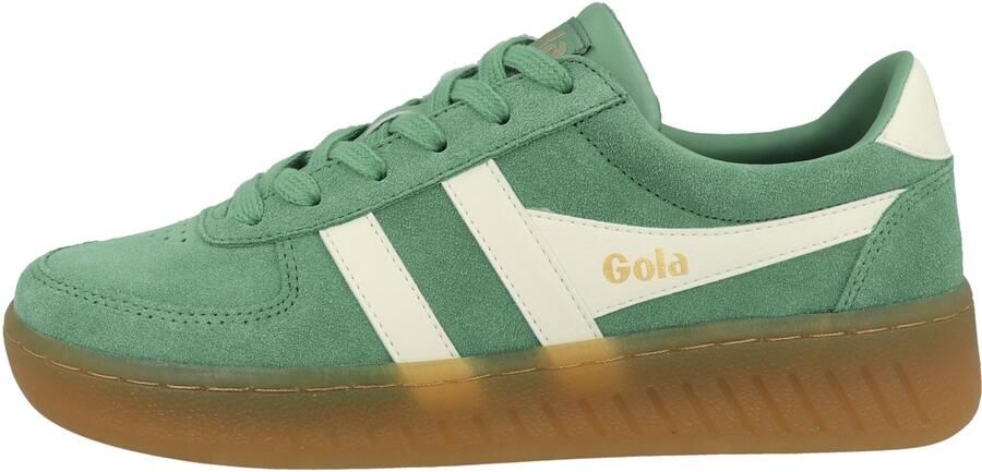 Gola Sneakers laag 'Grandslam' lichtbeige groen - Foto 3