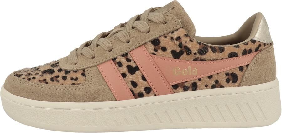 Gola Sneakers laag 'Grandslam Savanna' bruin brokaat lichtbruin perzik - Foto 2