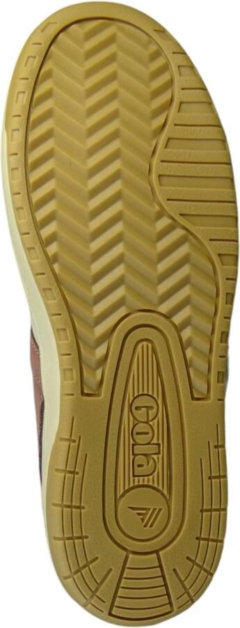 Gola Sneakers laag 'Hawk' bruin grijs wit - Foto 4