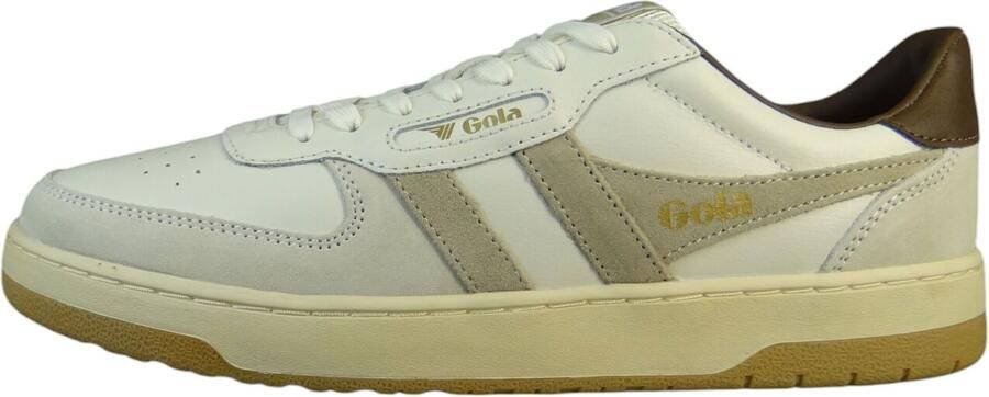 Gola Sneakers laag 'Hawk' taupe pastelgroen wit - Foto 2
