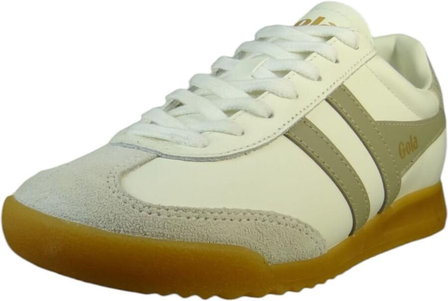 Gola Sneakers laag olijfgroen wit - Foto 3