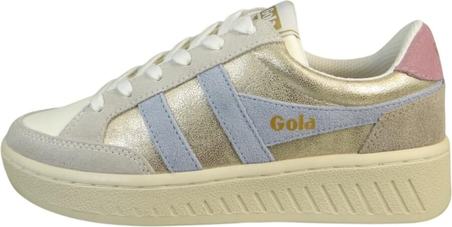 Gola Sneakers laag 'Superslam Blaze CLB334' ivoor donkerbeige opaal goud - Foto 2