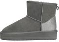 Gooce Boots 'Acacia' donkergrijs zilver - Donkergrijs/Zilver