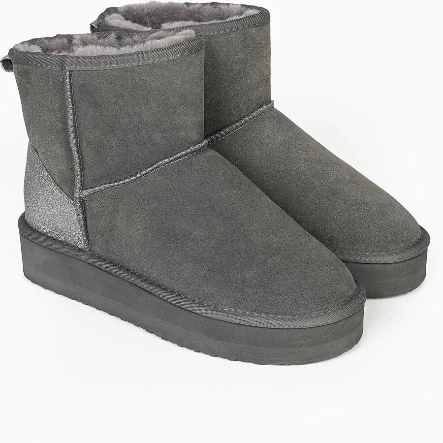 Gooce Boots 'Acacia' donkergrijs zilver - Foto 2