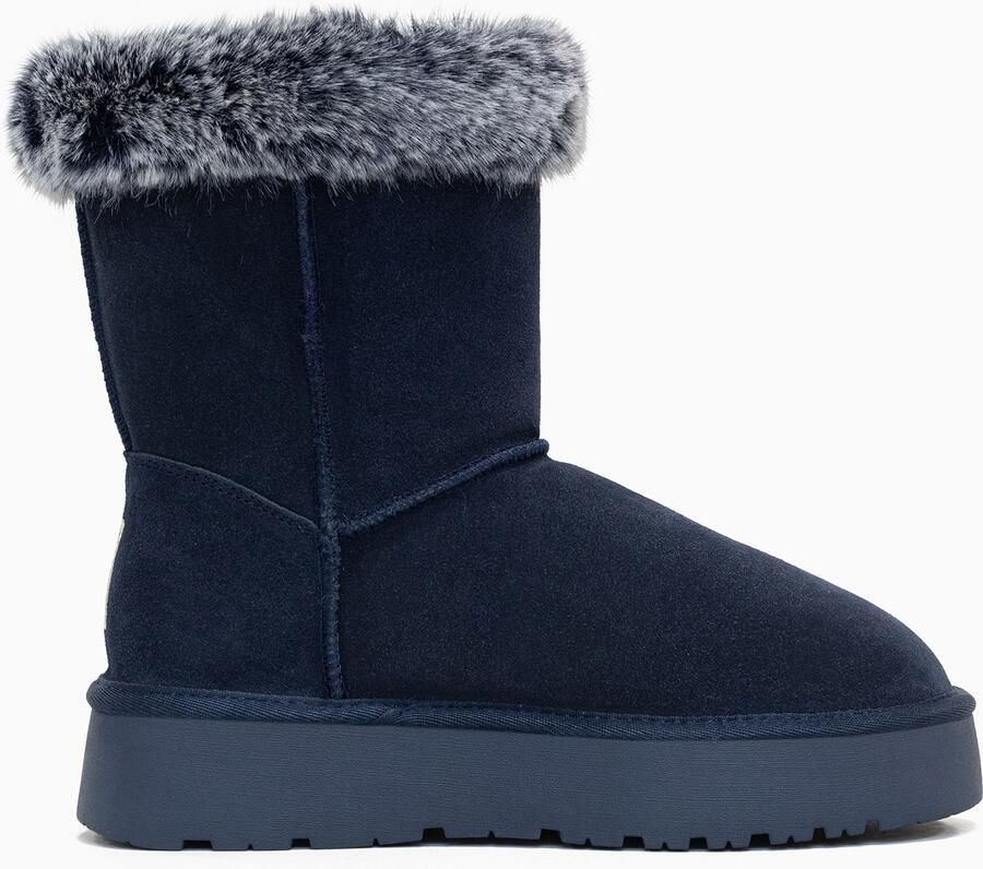 Gooce Boots 'ALISSA' nachtblauw lichtgrijs zwart - Foto 3