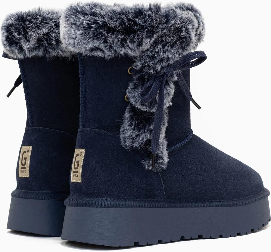 Gooce Boots 'ALISSA' nachtblauw lichtgrijs zwart - Foto 2