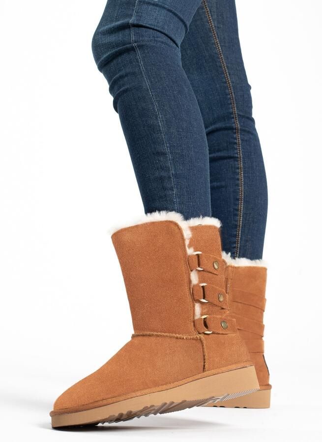 Gooce Boots 'Binger' kastanjebruin - Foto 5