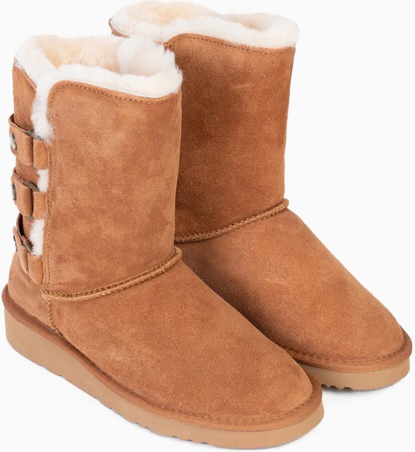 Gooce Boots 'Binger' kastanjebruin - Foto 3