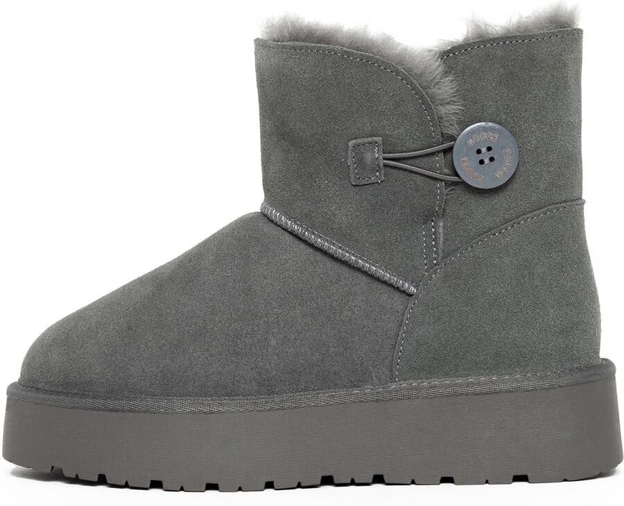Gooce Boots 'CRESTONE' grijs