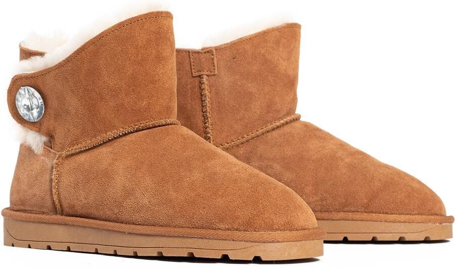 Gooce Boots 'Diama' bruin zwart wit - Foto 5