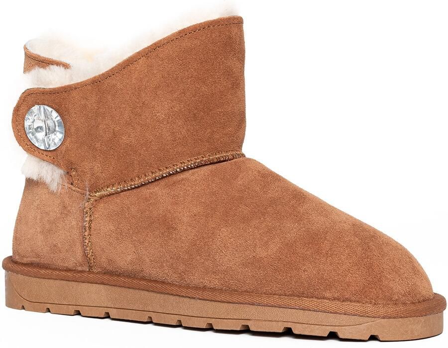Gooce Boots 'Diama' bruin zwart wit - Foto 3