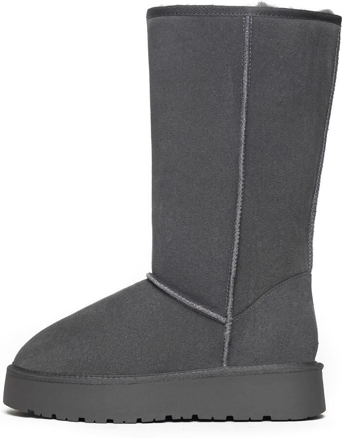 Gooce Boots 'Elidir' donkergrijs