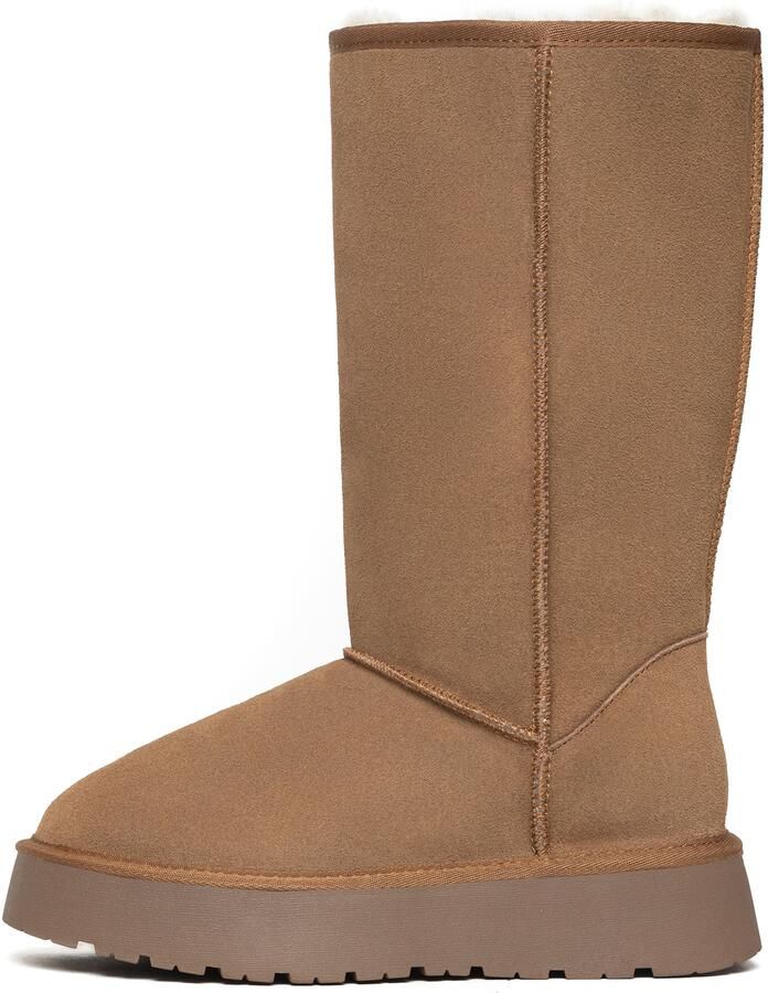 Gooce Boots 'Elidir' kastanjebruin